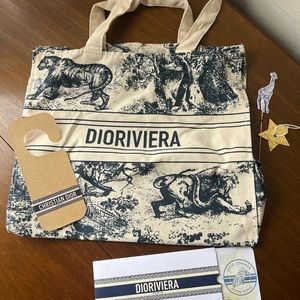 Dior Rivera VIP tote bag - linen